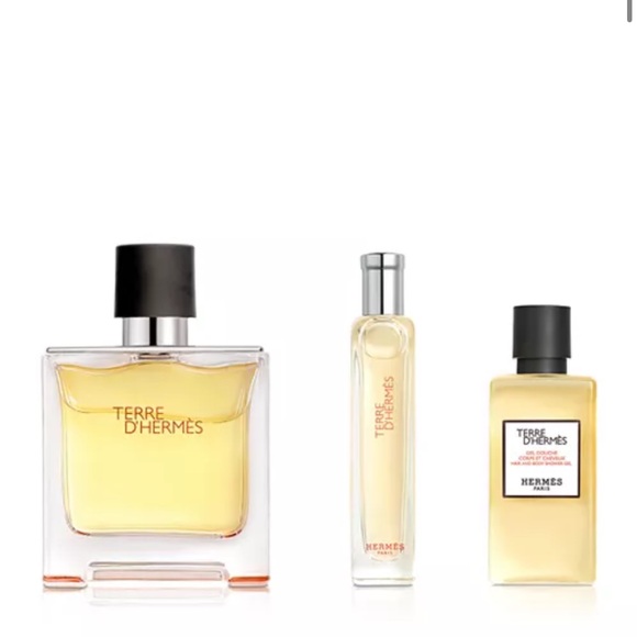 Terre d'Hermès Pure Perfume Gift Set - Picture 2 of 2